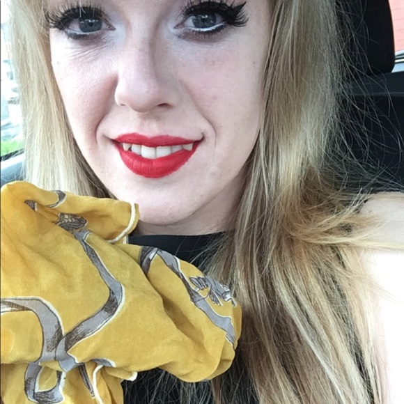 Vintage handkerchief 100% silk - Picture 2 of 4